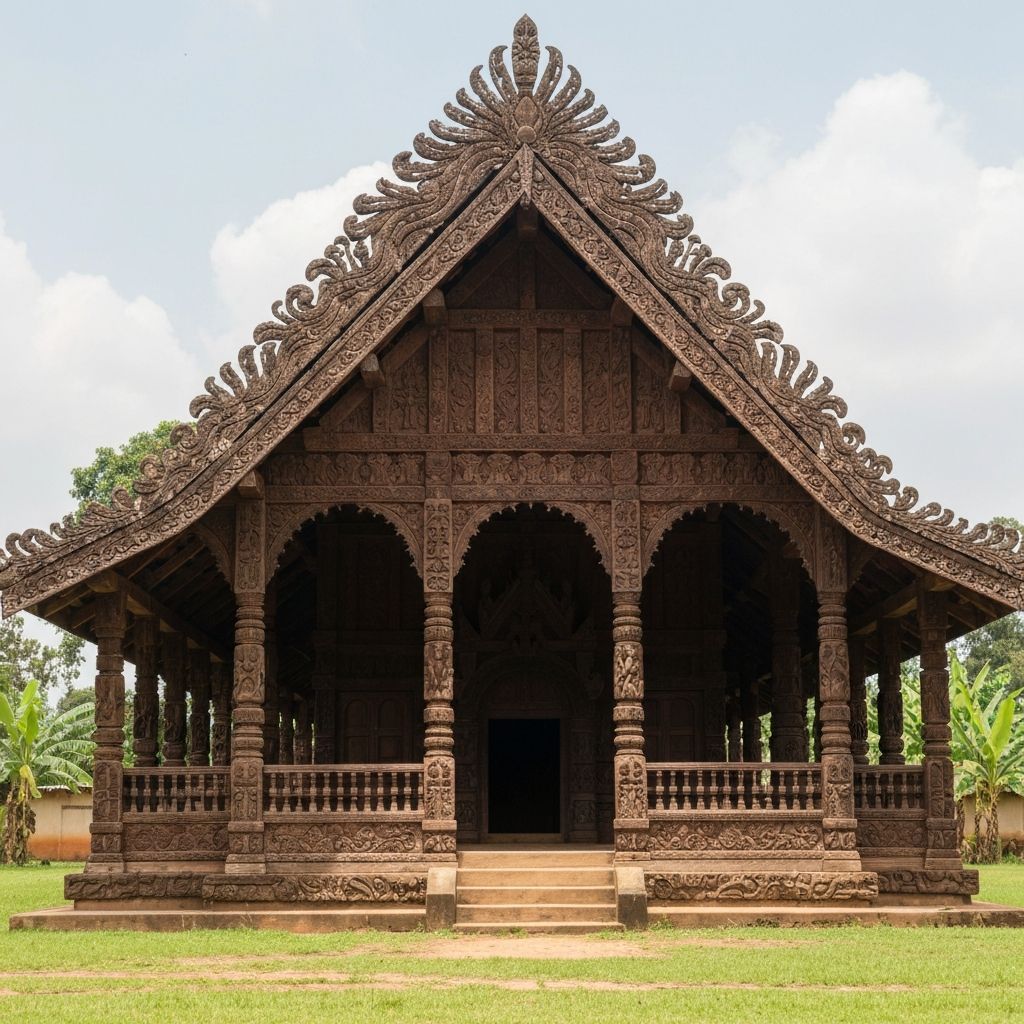 Palais traditionnel Bamileke