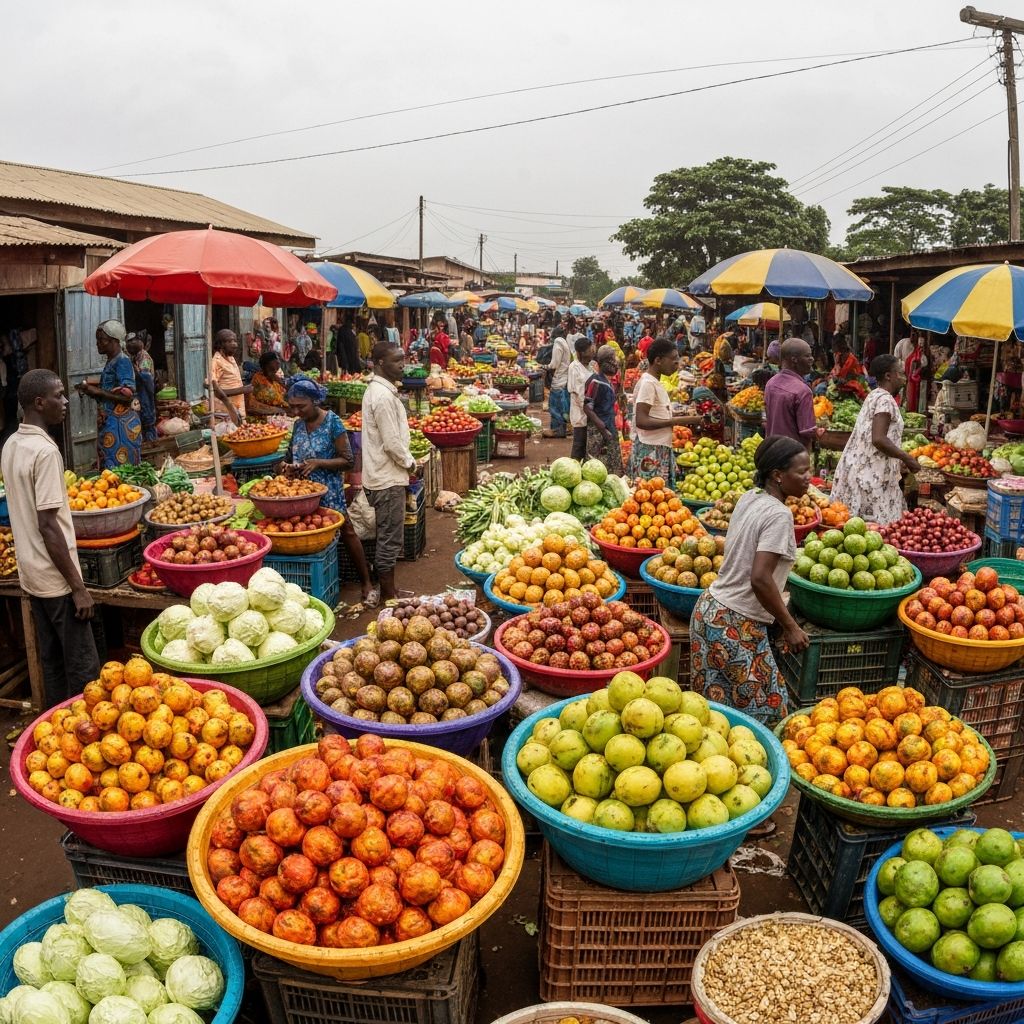 Grand marché de Bafoussam